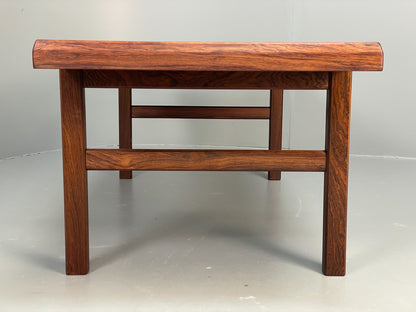 Vintage Rosewood Coffee Table 1960s Tile Topped By Arrebo Mid Century EB10871