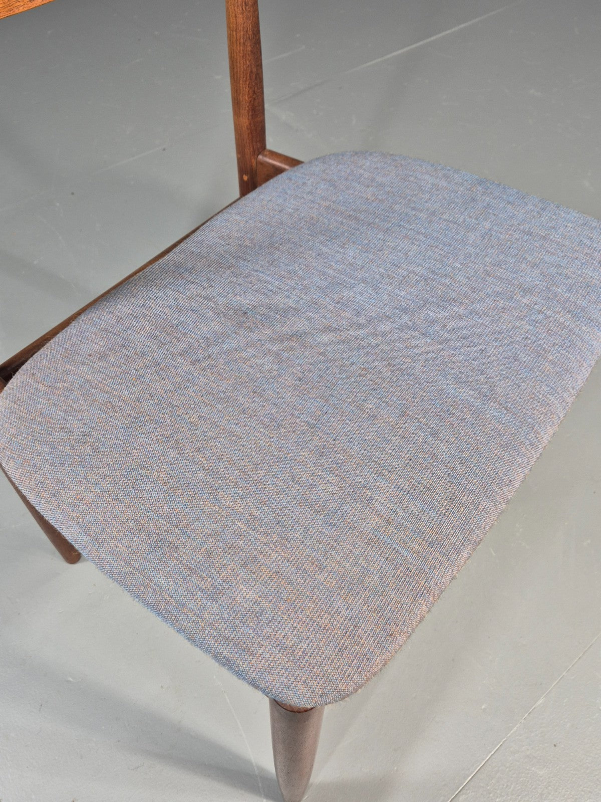 Vintage G plan Danish Design Lounge Chair Teak Frame 1960s New Seat MCM EB11891
