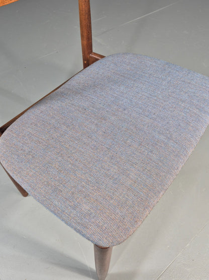 Vintage G plan Danish Design Lounge Chair Teak Frame 1960s New Seat MCM EB11891