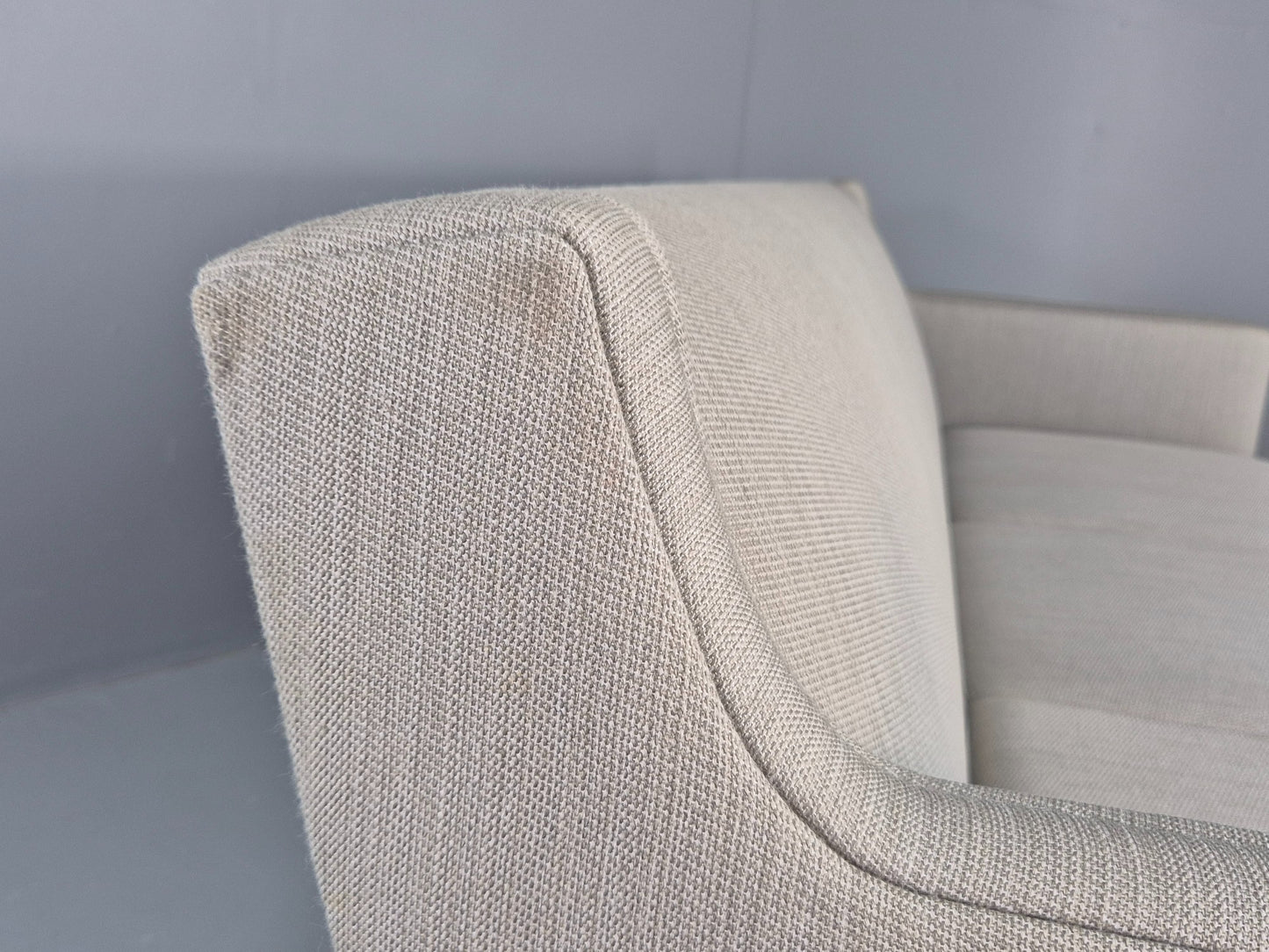 Vintage Danish 3 Seat Sofa 60s Mid Century Mogensen Style Original Retro EB12375