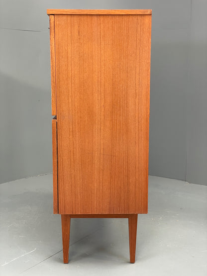 Vintage 1960s Teak Cabinet Sideboard Storage Shelving Drawers EB12294
