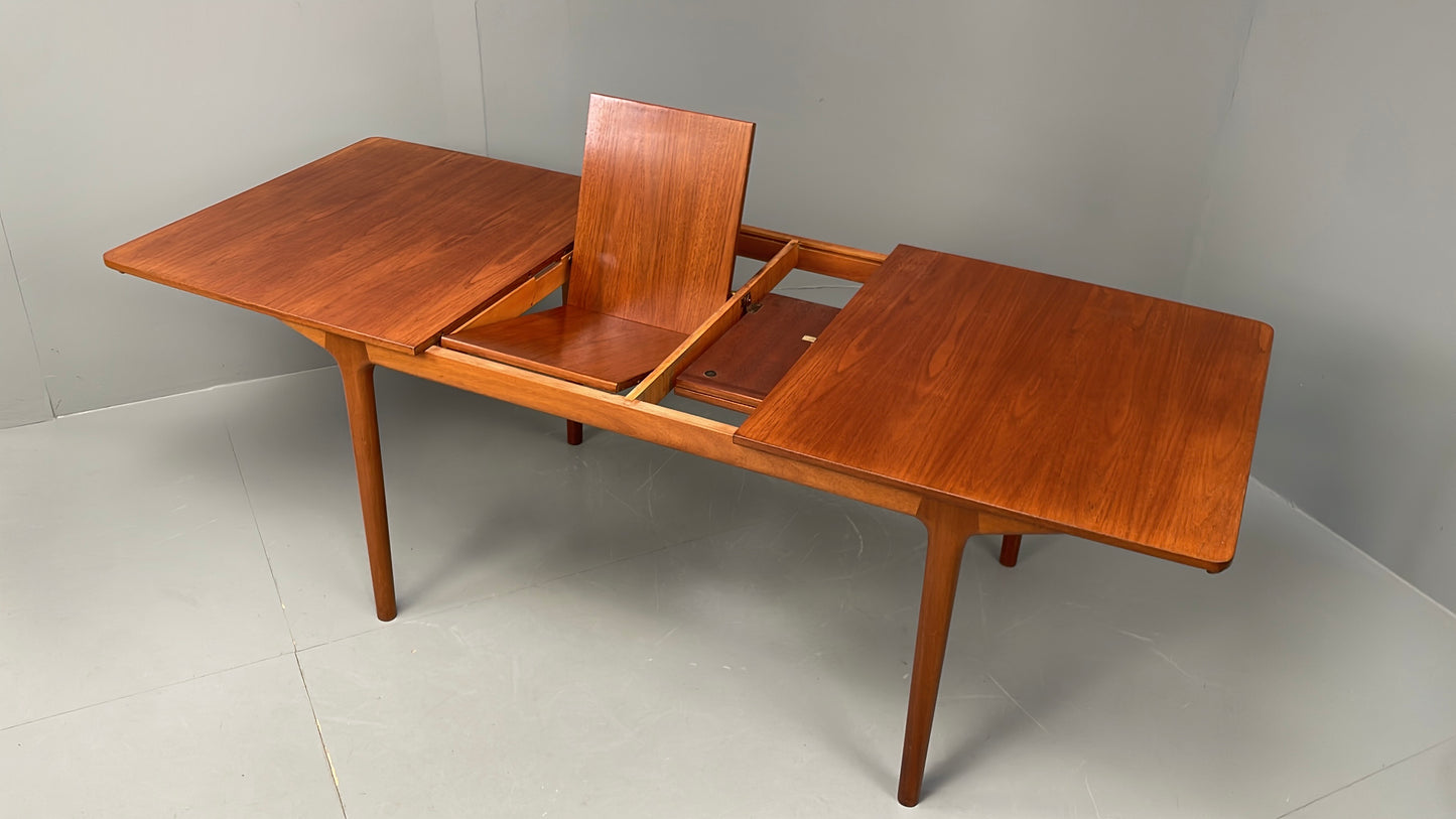 Vintage McIntosh Dining Table Extending Teak Mid Century 1960s Retro EB12076