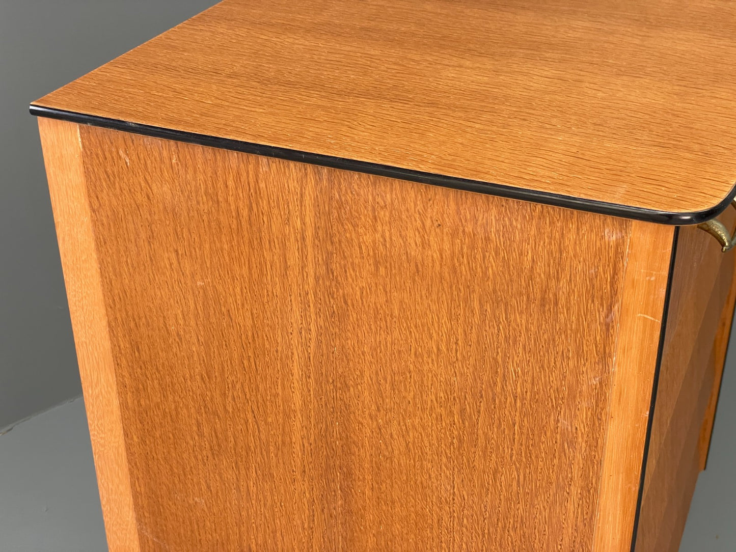 Vintage Chest Of Drawers Avalon Oak 1960s Mid Century Retro EB12198