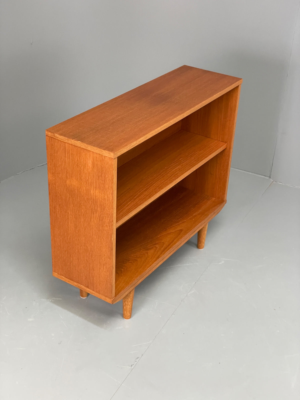 Vintage Tapley Teak Bookcase 1970s Adjustable Shelving Retro Compact EB13148