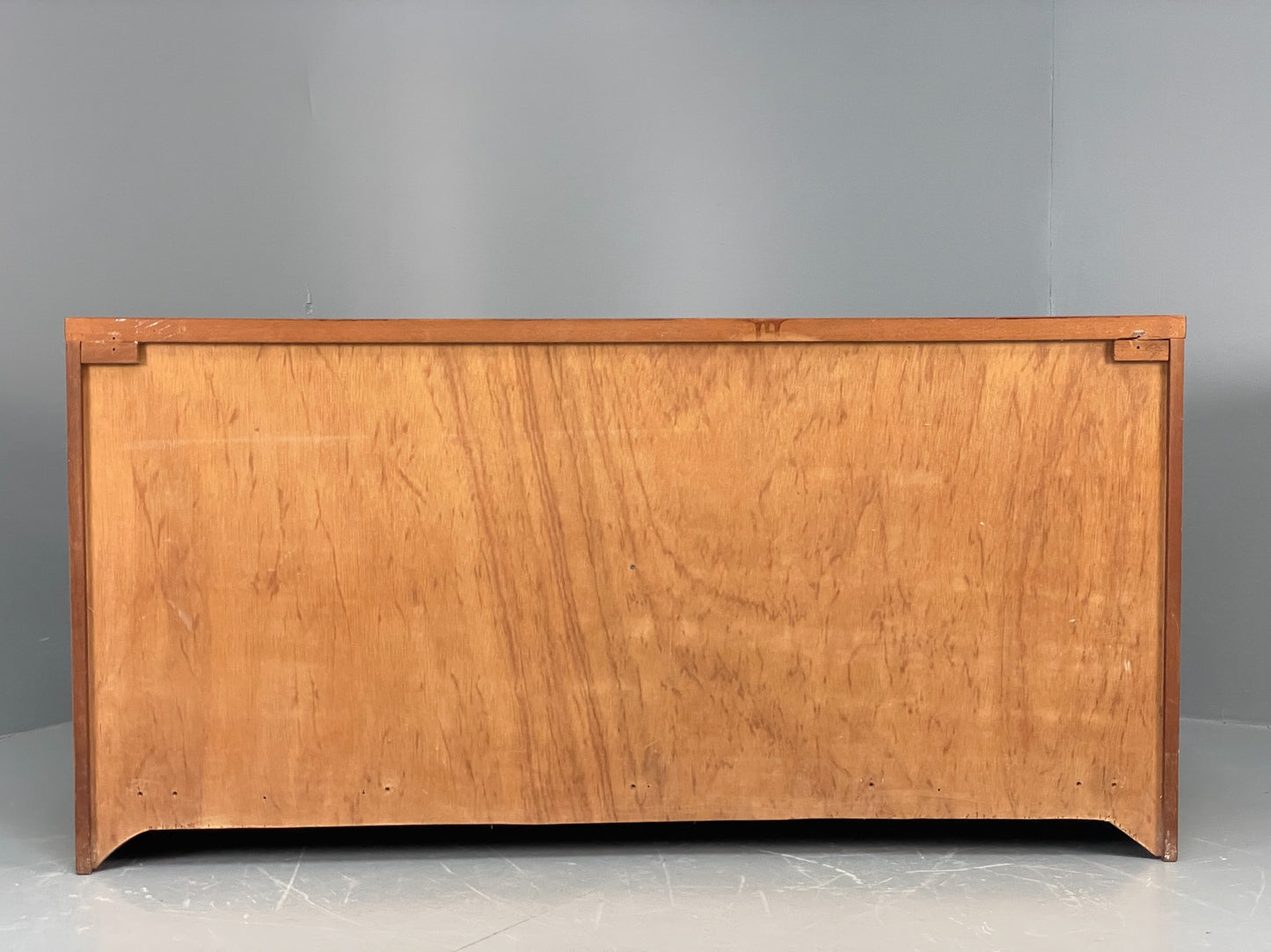 Vintage McIntosh Teak Sideboard 1970s Retro Drawers Squares Shelves EB12193