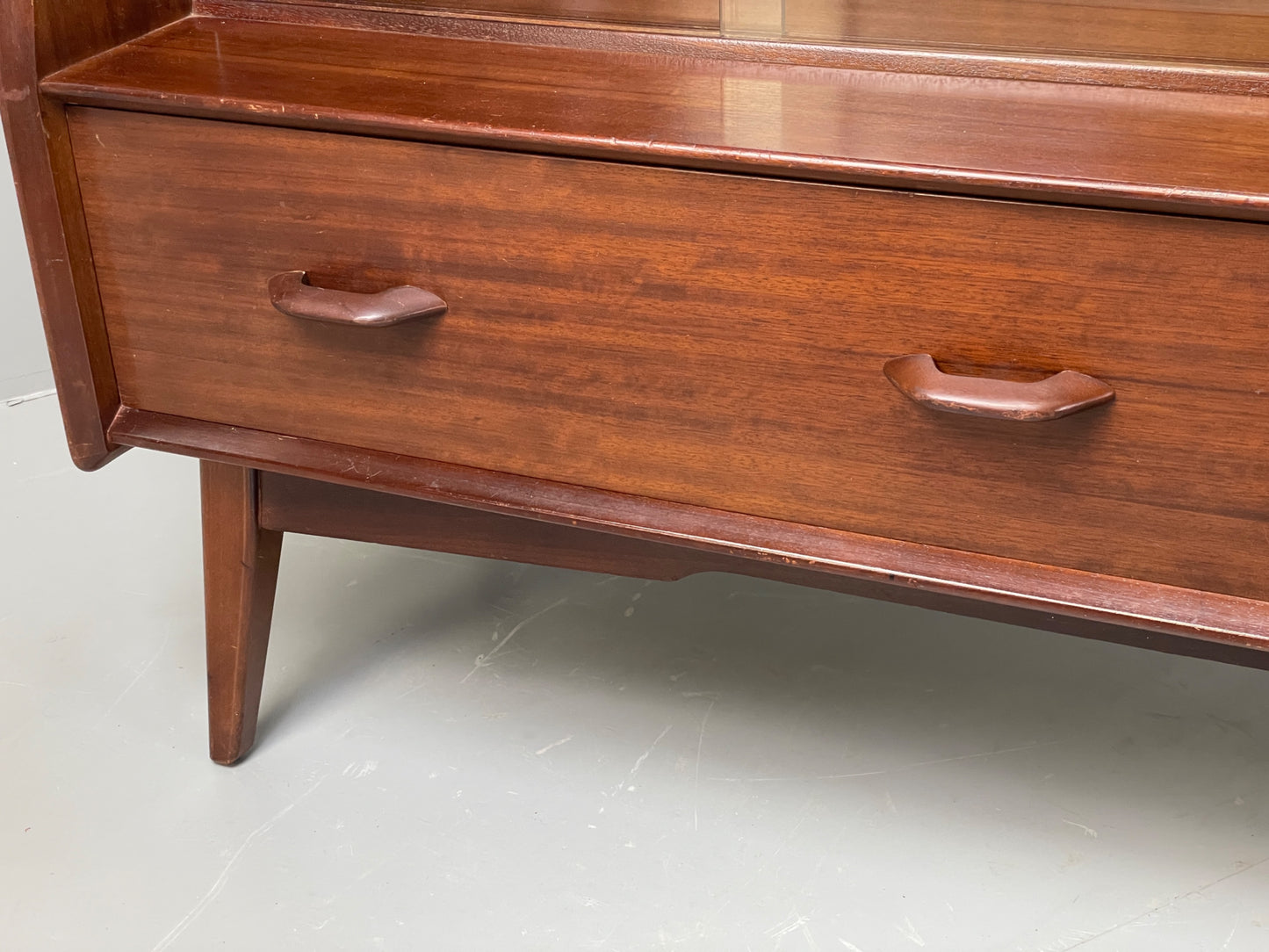 Vintage G Plan Highboard Sideboard Retro 1960s Walnut Shelving Drawers EB11865