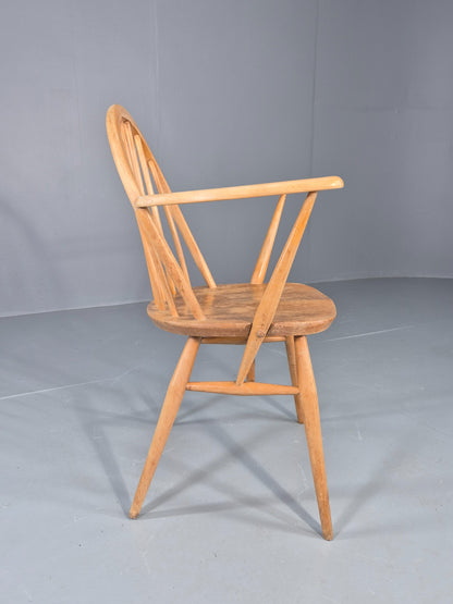 Vintage Ercol Windsor Carver Low Back 1960s Original EB12305