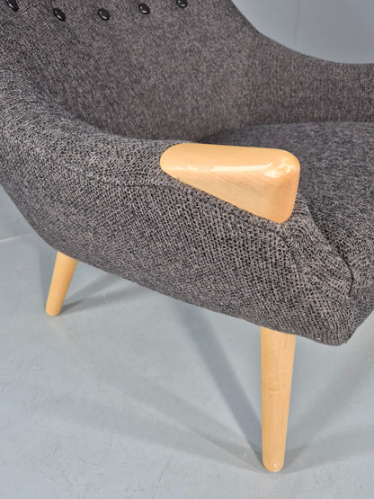 Vintage Mama Bear Matzform Lounge Chair Grey Beech Danish Modern Design EB12316