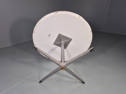 Vintage Fritz Hansen Circular Occasional Table Arne Jacobsen Design EB13002