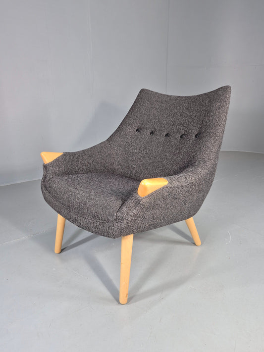 Vintage Mama Bear Matzform Lounge Chair Grey Beech Danish Modern Design EB12314