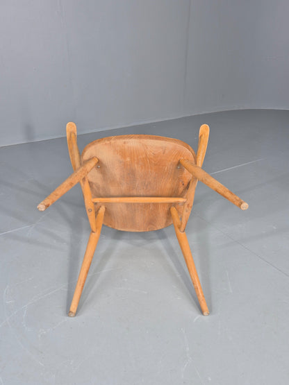 Vintage Ercol Windsor Carver Low Back 1960s Original EB12305