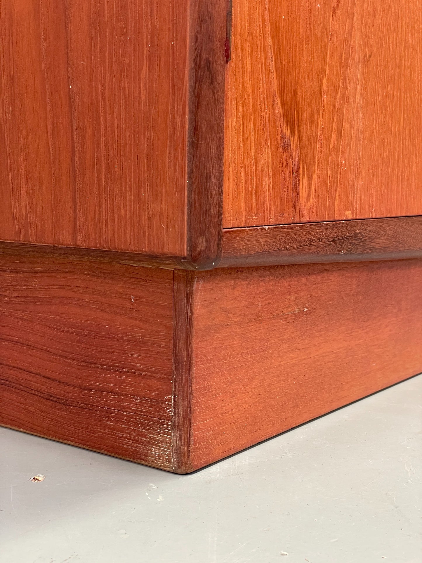 Vintage G-Plan Teak Wardrobe Triple Wide Clothes Rail Mid Century EB12205