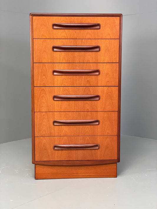 Vintage G Plan Drawers Teak Chest Of Drawers 1960s Fresco Range Retro EB12937