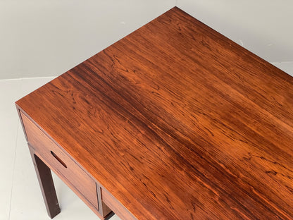 Vintage 1960s Rosewood Desk Arne Wahl Iverson Mid Century Danish Drawer EB12284