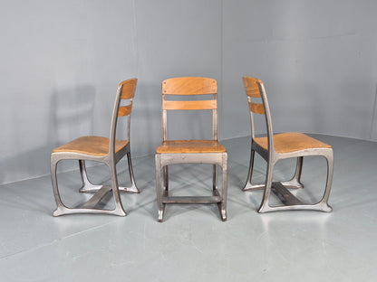 3 Vintage American seating Co. Envoy Chairs Adult size Retro MCM 1950s EB12552