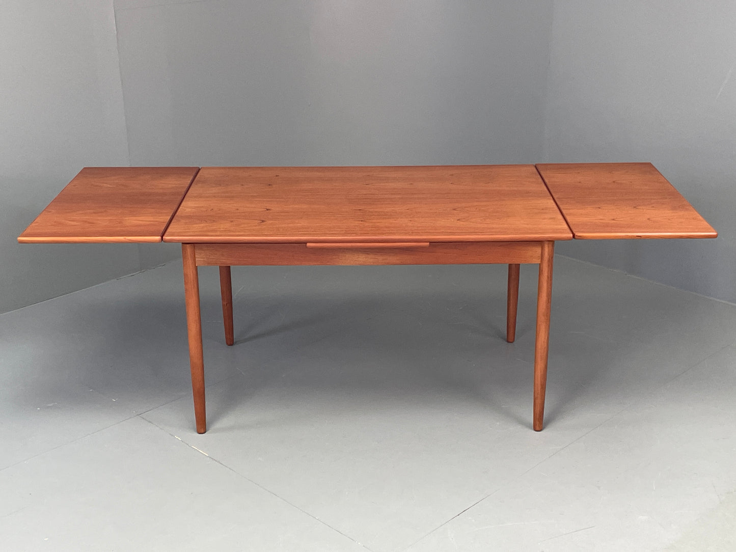 Vintage Extending Dining Table Rectangular Teak Danish 1960s Retro EB12202