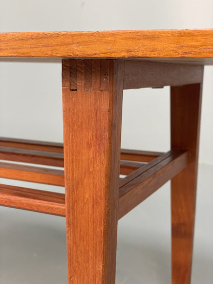 Vintage Teak Coffee Table By Pye Franklin Retro 1960s Magazine Rack EB12071