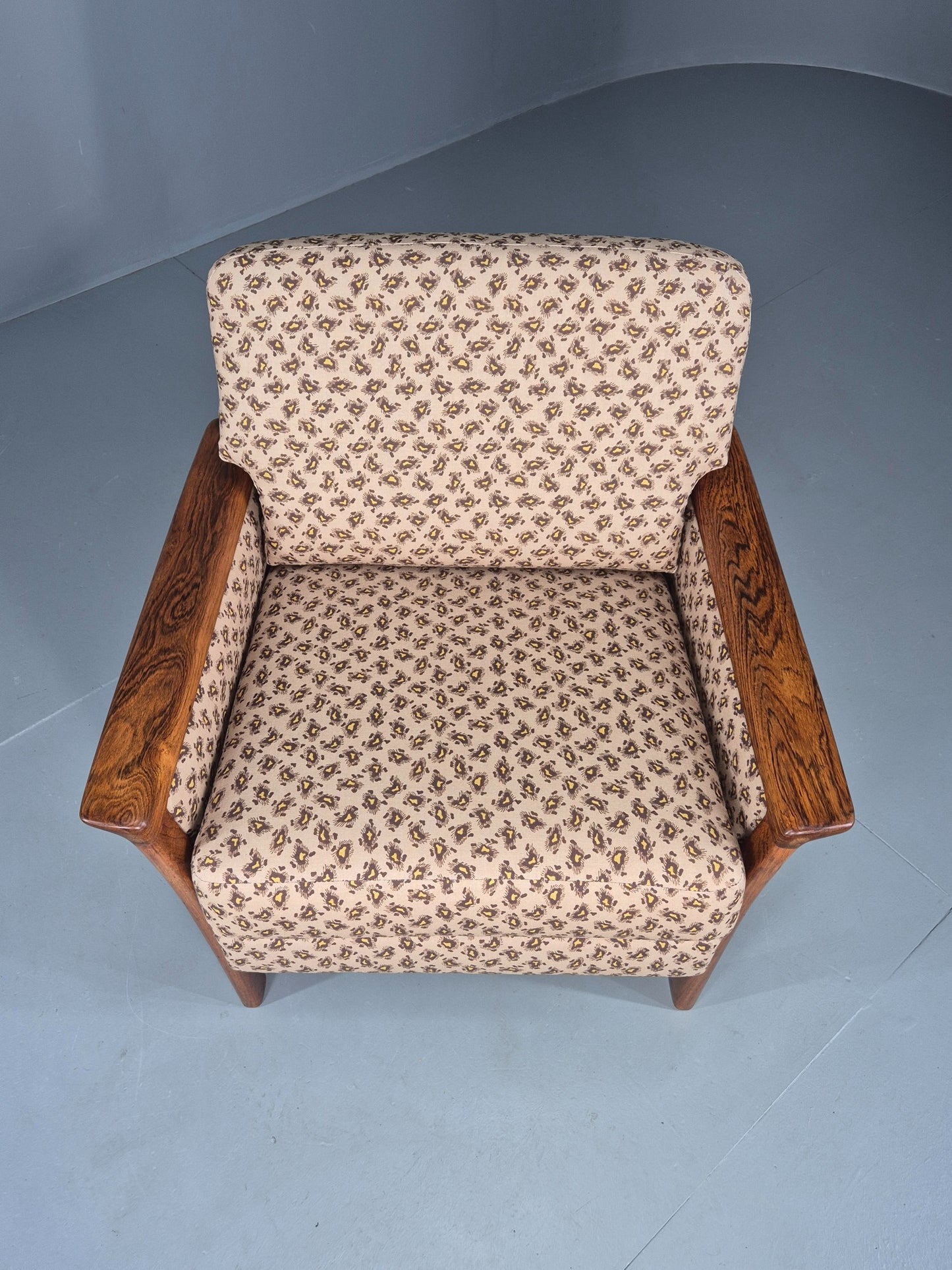 Vintage Mid Century Lounge Chair Brdr Andersen New Upholstery 60s Retro EB11132