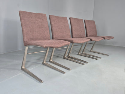 4 Vintage BoConcept Dining Chairs Mariposa Cast Alloy Frame EB12908 MDIN