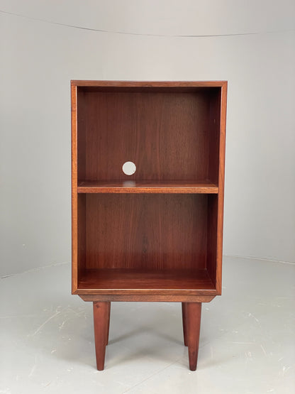 Vintage 1970s Small Bookcase Bedside Unit Retro Danish Hjornebo EB11991