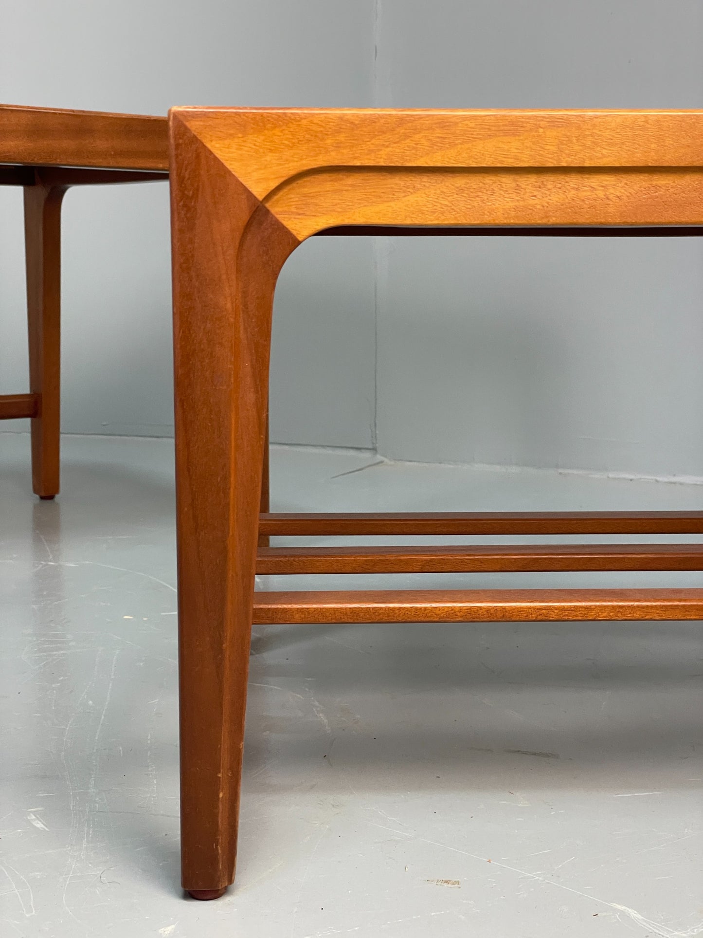 Vintage Teak Nesting Tables Coffee Table By Remploy 1960s Retro EB12061