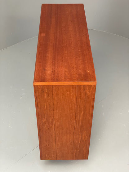 Vintage G Plan Bookcase Teak 1970s Glazed Doors Shelving Mid Century EB12901