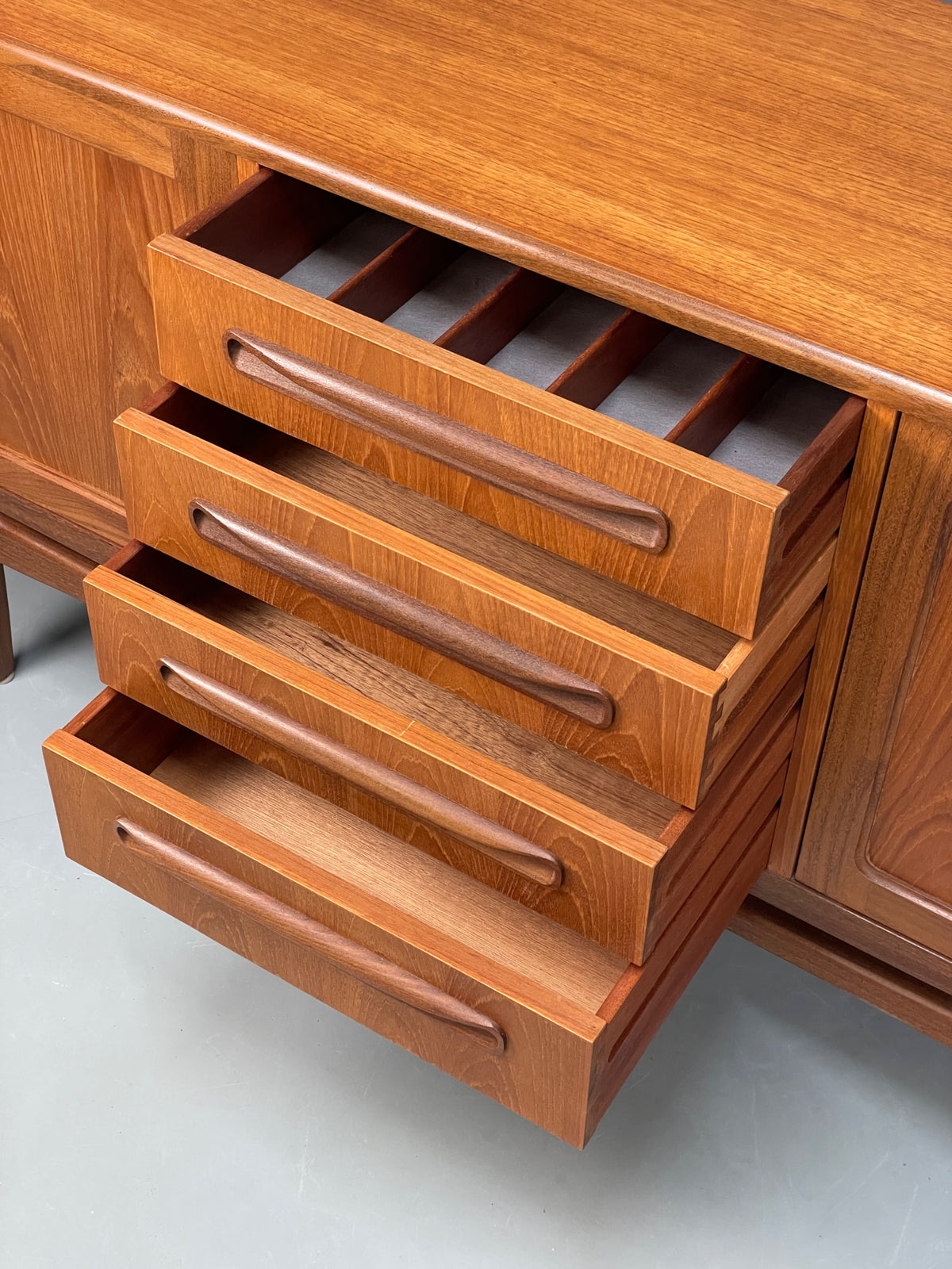 Vintage G Plan Sideboard Teak Fresco Mid Century Retro 1960s Shelving EB13109