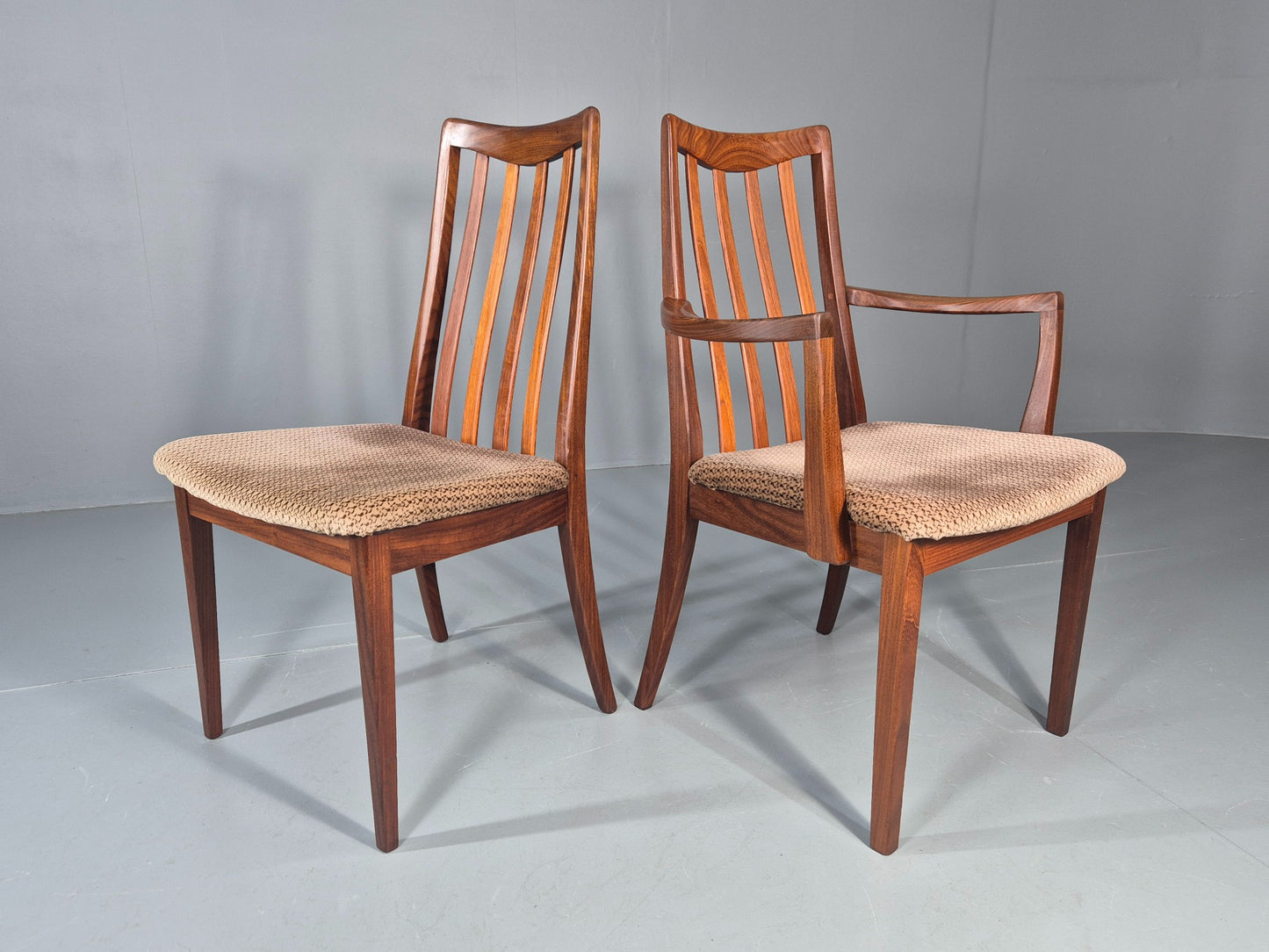6 G Plan Teak Dining Chairs High Back Fresco Range  19070s Retro EB11611