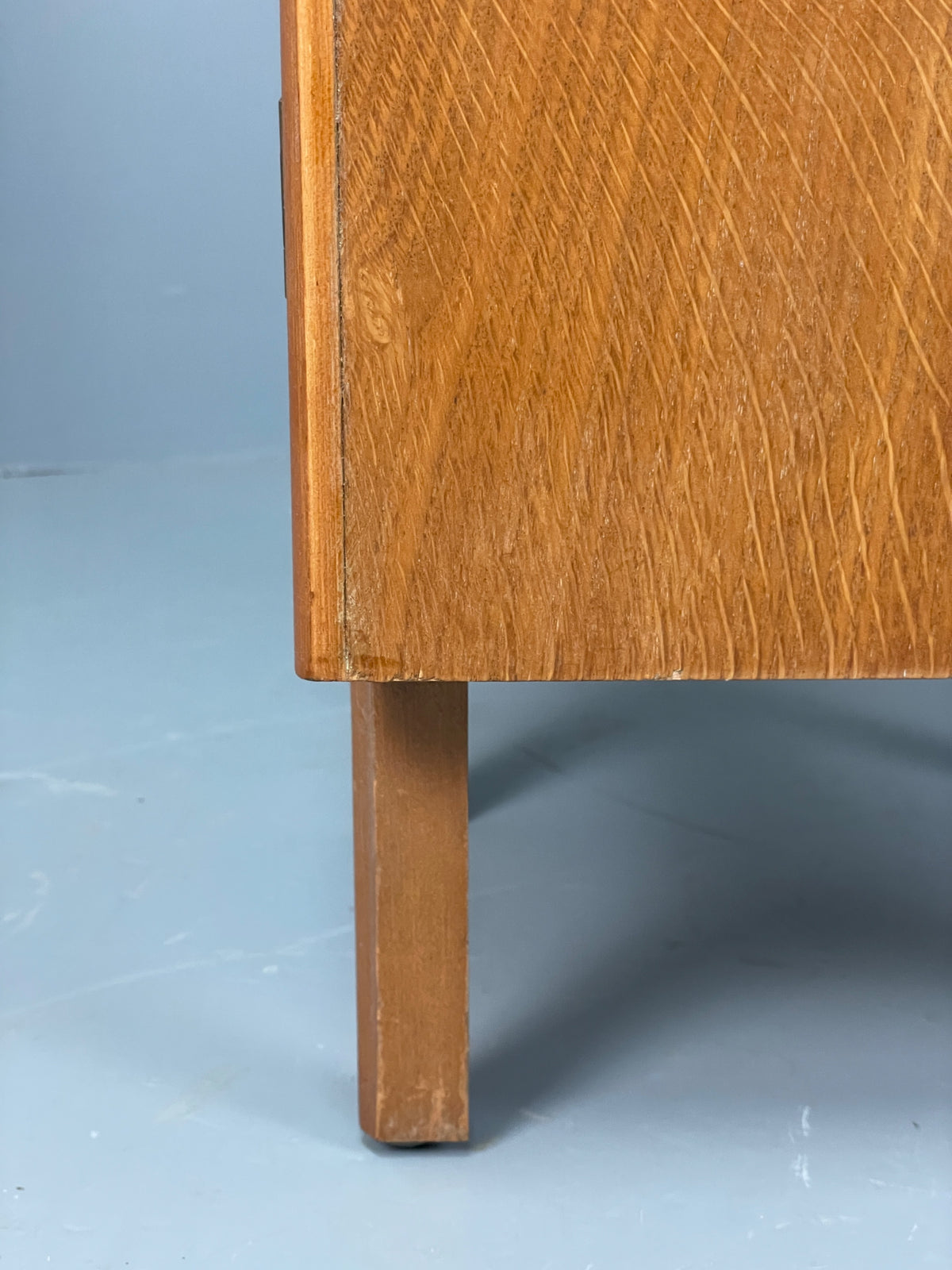 Vintage 1950s Bedside Cabinet By Lebus Oak Mid Century Retro Drawer EB12947