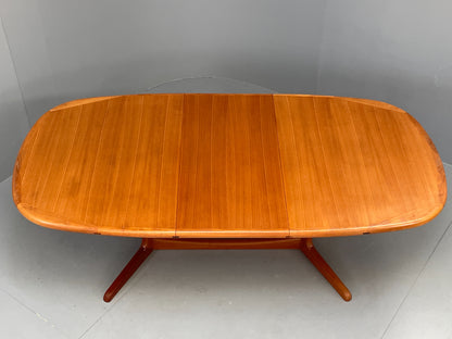 Vintage Dining Table Teak Extending Danish Mid Century Retro 1970s EB12518