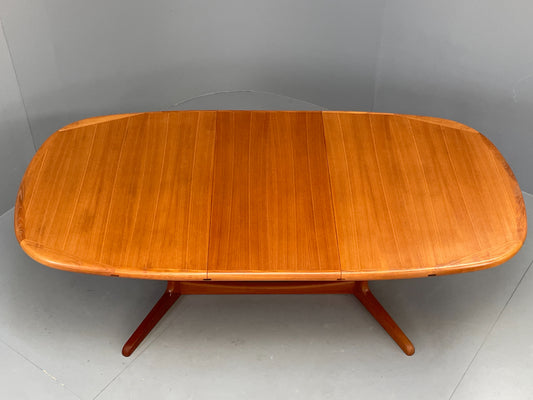 Vintage Dining Table Teak Extending Danish Mid Century Retro 1970s EB12518