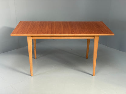 Vintage Teak Dining Table Gordon Russell Extending Ash Legs 1960s EB11976