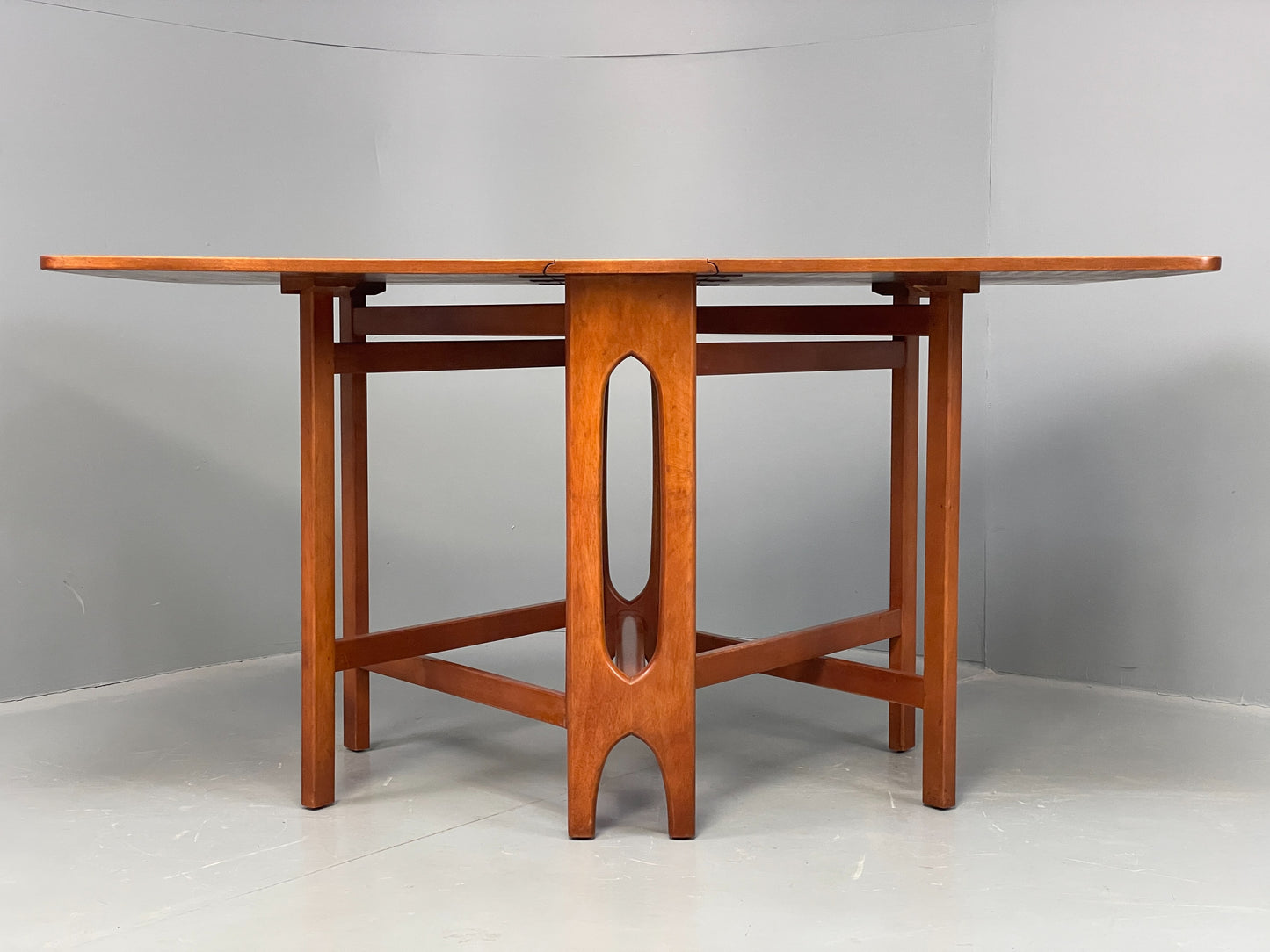 Vintage Teak Dropleaf Table By Jentique 1960s Mid Century Retro EB12493