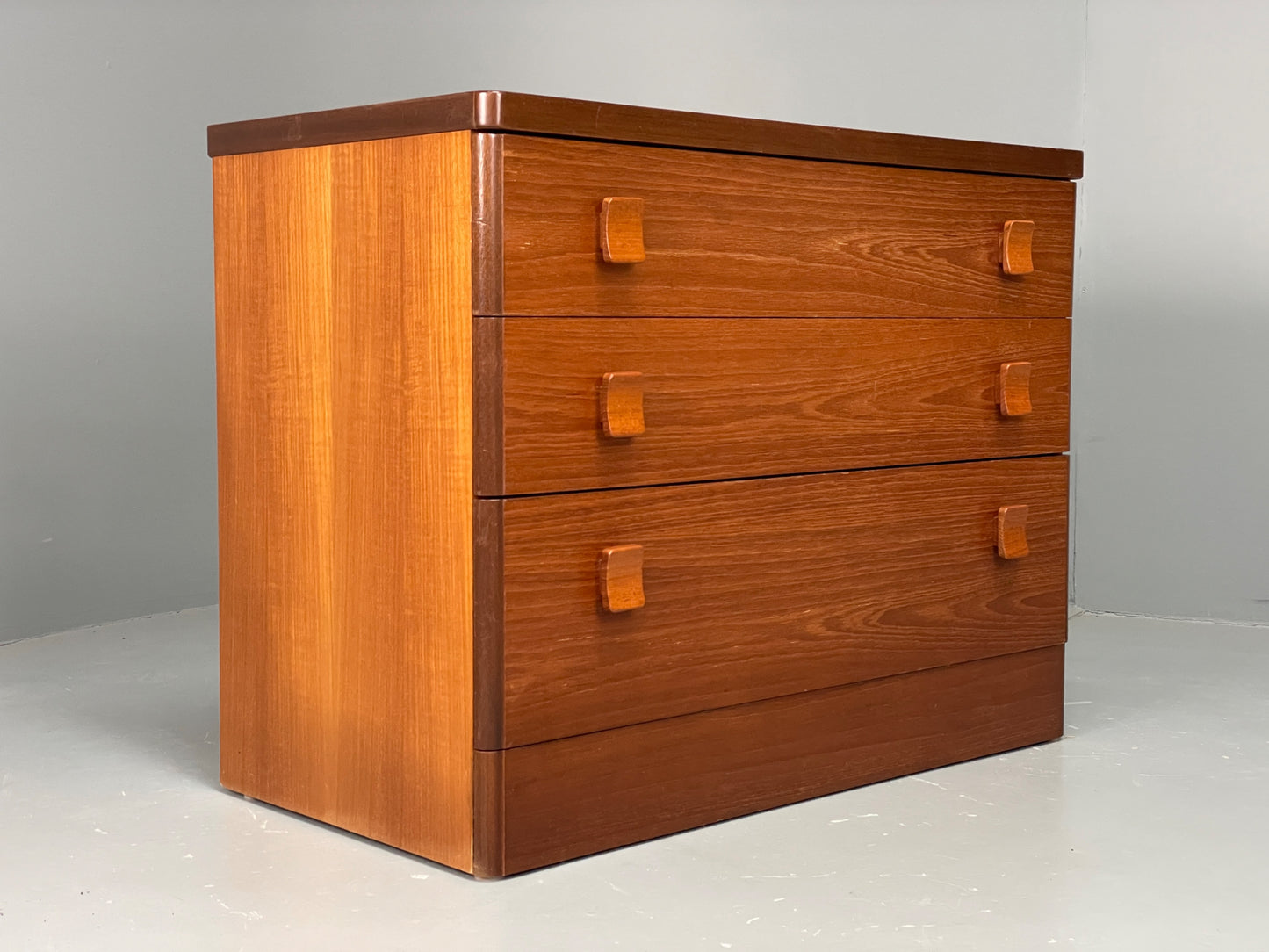 Vintage Teak Chest of Drawers By Stag 1970s Retro Midcentury Bedside EB12924