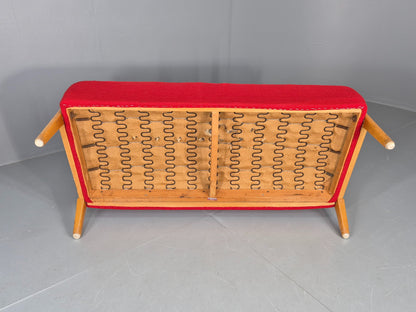 Vintage Mid Century Two Seater Sofa Fritz Hansen 40s Soren Hansen Retro EB12116