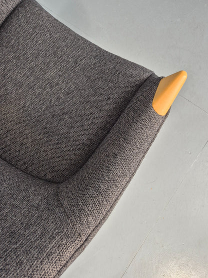 Vintage Mama Bear Matzform Lounge Chair Grey Beech Danish Modern Design EB12317