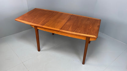Vintage Nathan Dining Table Teak 1960s Extending Mid Century 10 Seat EB12215