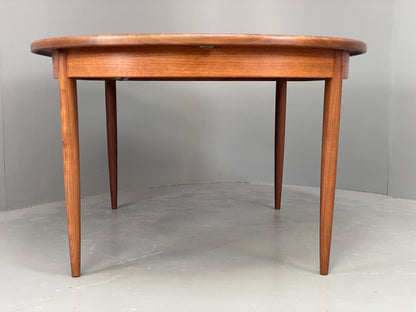 Vintage G Plan Dining Table Oval Teak Fresco Range 1960s EB12298