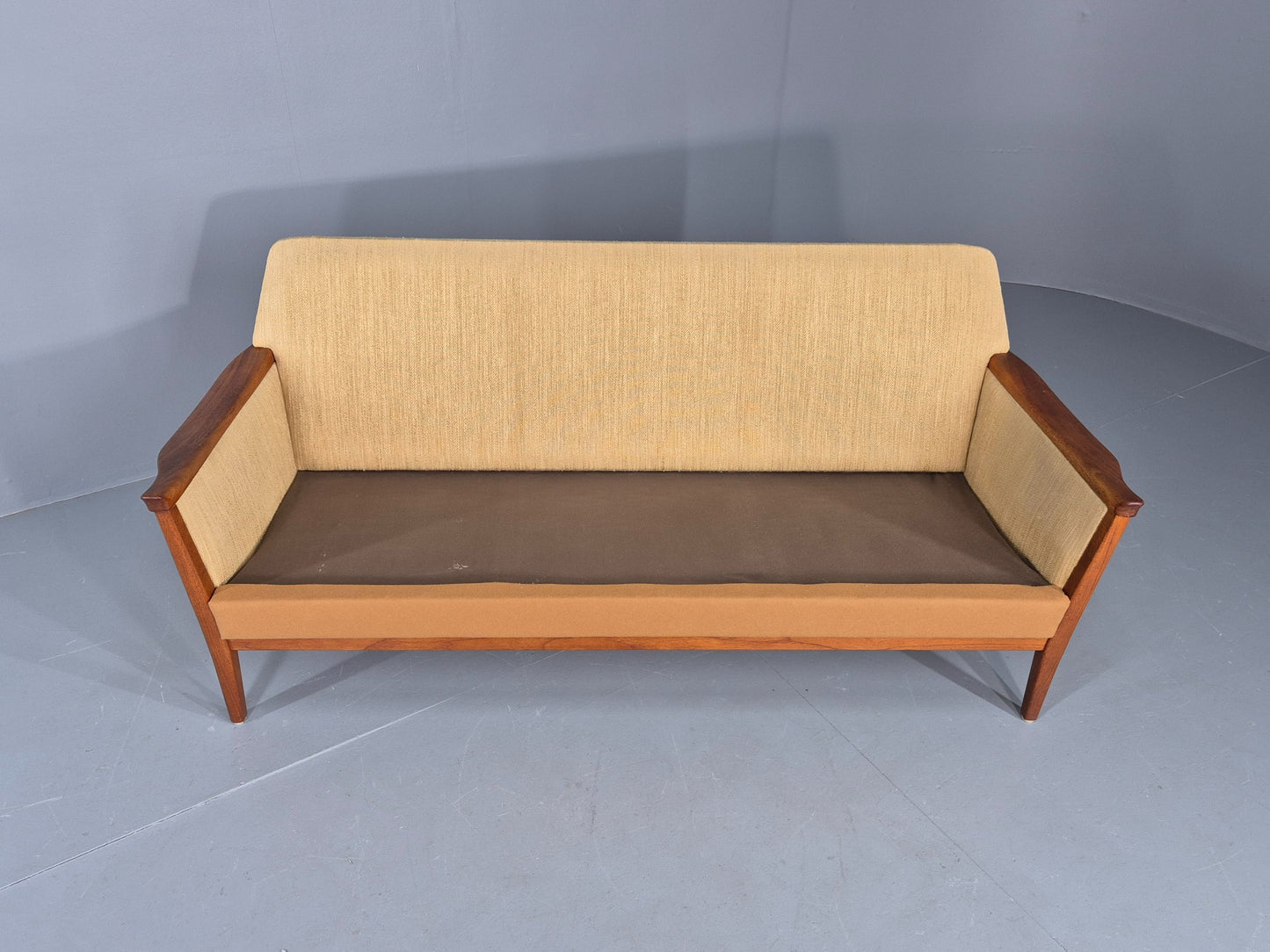 Vintage 3 Seater Sofa Sweden Mid Century Brdr Andersen 1960s Teak Retro EB11119