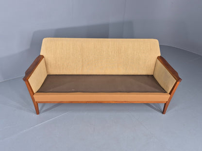 Vintage 3 Seater Sofa Sweden Mid Century Brdr Andersen 1960s Teak Retro EB11119
