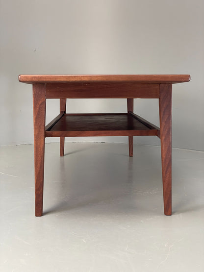 Vintage Coffee Table Teak 1960s By Punch Design Inc Canada Mid Century EB12630