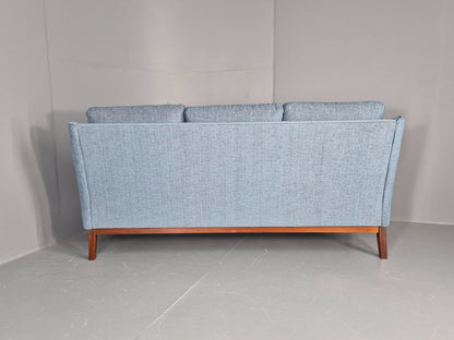 Vintage Danish 3 Seater Sofa New Upholstery 1960s Retro Mid Century EB12171