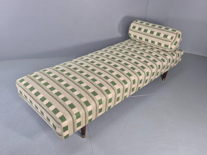 Vintage Danish Day Bed in Lost and Found New Upholstery 1950s Original EB12542