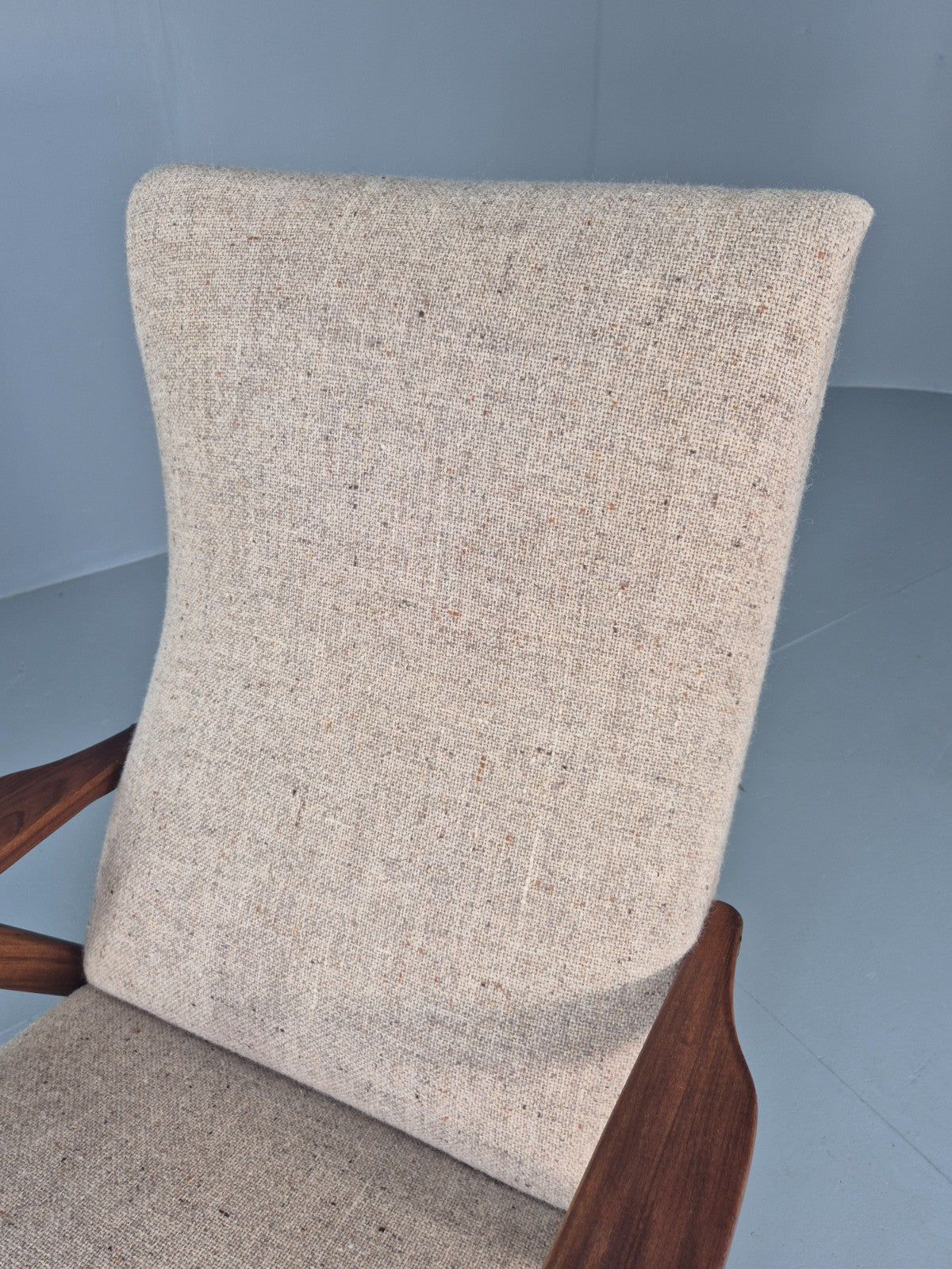 Vintage Teak Arm Chair Danish Design 1960s Retro Mid Century EB12490