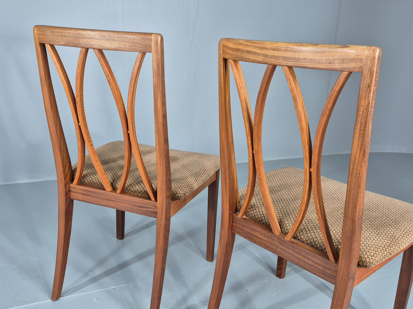 2 Vintage G Plan Dining Chairs 1970s Retro Original Condition EB12266