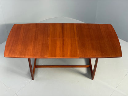 Vintage Teak Dining Table By Portwood Extending 1970s Retro Mid Century EB12297