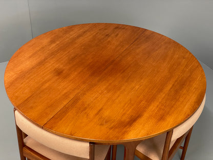 Vintage McIntosh Dining Table & 4 Chairs Teak Mid Century Retro Extending 12814