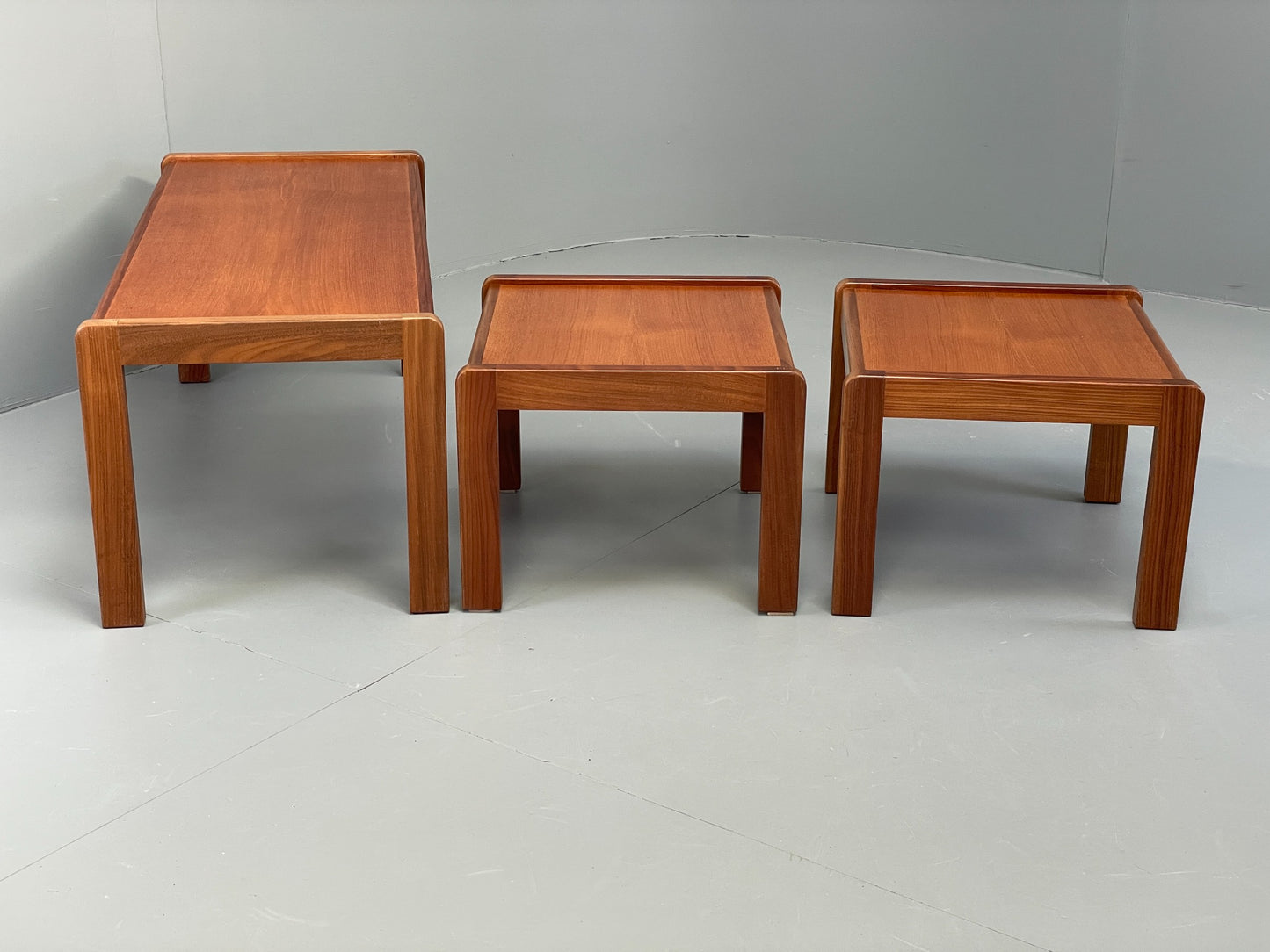 Vintage Nesting Tables Teak Gordon Russell Set Of 3 Retro 1970s EB12634