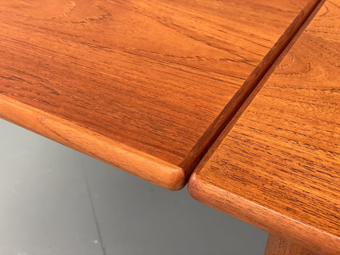 Vintage Extending Dining Table Rectangular Teak Danish 1960s Retro EB12202