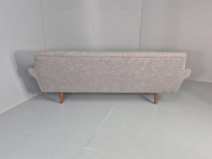 Vintage 3 Seater Sofa Mid Century Danish 1960s Retro Reupholstered EB12170